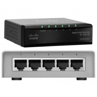 Коммутатор Cisco SG100D-05-EU/KIT