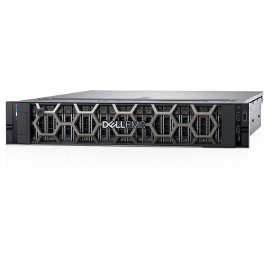 Dell PowerEdge R760 24B (24x2.5" NVMe) 2x 6444Y (3.6G,16C,45M,270W), 2x16GB RAM, 2x960GBNVMe RI, 2x6,4TB NVMe MU, Dual PERC H965i+H965i, Single1400W PS, Brdcm 57504 QP 25GbE, Broadcom 5720 Dual Port 1GbE Optional LOM, TPM 2.0 V3, bezel, Rails